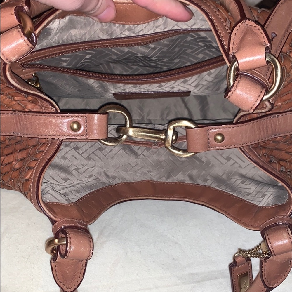 Vtg Cole Haan limited edition Genevieve woven tote - Picture 3 of 11